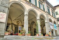 The arches of Teatro Signorelli