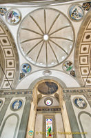 Pazzi Chapel dome and altar