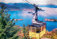 The Stresa-Mottarone cable car
