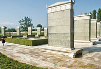The Cassino Memorial commemorates the 4,000 servicemen whose graves are not known