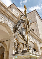 Statue of St Benedict