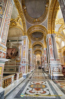 Inside Montecassino Basilica