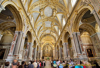 Nave of Montecassino Basilica