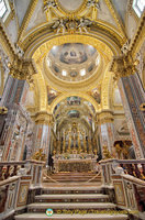 Main altar of Montecassino Basilica