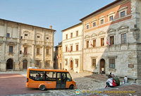 Piazza Grande, the main square in Montepulciano