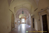 Inside the Palazzo Comunale