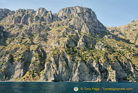 Rocky coast of the Sorrento Peninsula