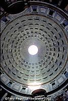 The Pantheon's famous dome