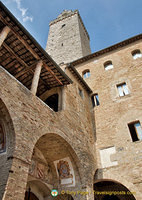 Palazzo Comunale courtyard view