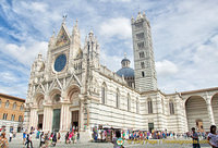 The stunningly beautiful Siena Cattedrale