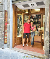Me and Federico Pieri, owner of Cantina del Brunello