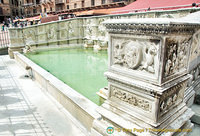 The splendid Fonte Gaia on Piazza del Campo