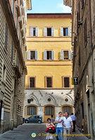 Siena street scene