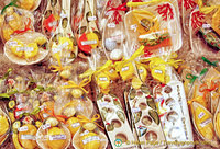 Lemon soaps, perfumes and other Sorrento souvenirs