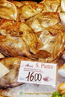 We had San Pietro the night before and didn't know what it was - turns out to be John Dory.