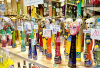 Souvenir decorative bottles of alcohol 