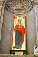 Icon painting of St Lucy