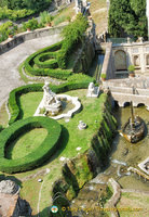 Aerial view of Rometta Fountain
