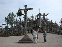 Votive 'Hill of Crosses' (Kryziu Kalnas) at Siauliai