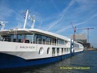 Avalon Poetry at the Amsterdam Cruise Terminal