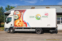 The Henri Willig delivery van
