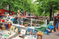 Sellers at the Antiques and Bric-a-Brac market