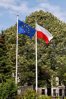EU and Dutch flags