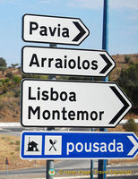 Direction to Arraiolos