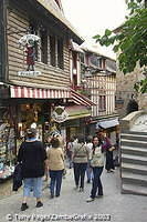 Mont St Michel provides good shopping too!