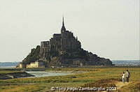 A classic view of Mont St Michel