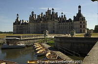 Chateau Chambord, the Loire Valley's largest residence; it was the creation of Francois I