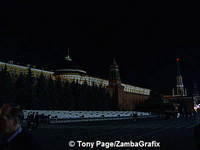 Red Square in the dark