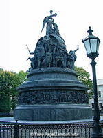 Bronze monument to the Millenium of Russia