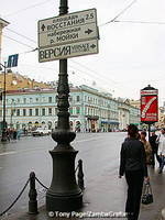 St Petersburg street scene