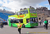 Edinburgh Sightseeing bus