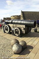 Mons Meg - was so-called because it was built in Mons, Belgium