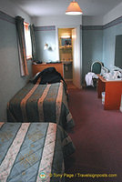 Double room at Tongadale hotel is the smallest we've come across