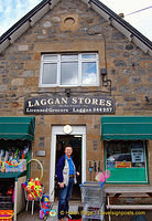 Tony's on a mission to look for Guinness in Laggan Stores
