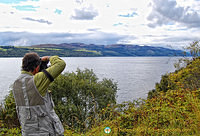 Tony shooting Loch Ness