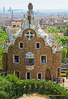 One of my favourite buildings at Parc Guell