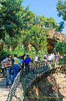 The interesting passage out of Parc Güell