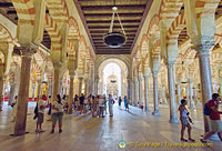 Main hall of the Mezquita