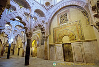 Mihrab area