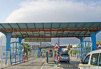 Gibraltar Customs and Immigration checkpoint