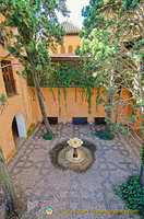One of the small Alhambra courtyards