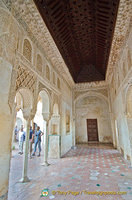Palace of the Generalife: Royal chamber