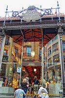 Mercado de San Miguel is a good place to experience tapas in Madrid