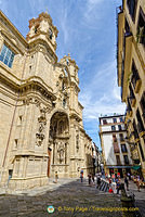 Side view of Santa Maria del Coro