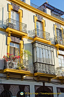 Beautiful Seville balconies