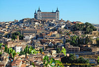 The Alcazar standing high above the City of Toledo